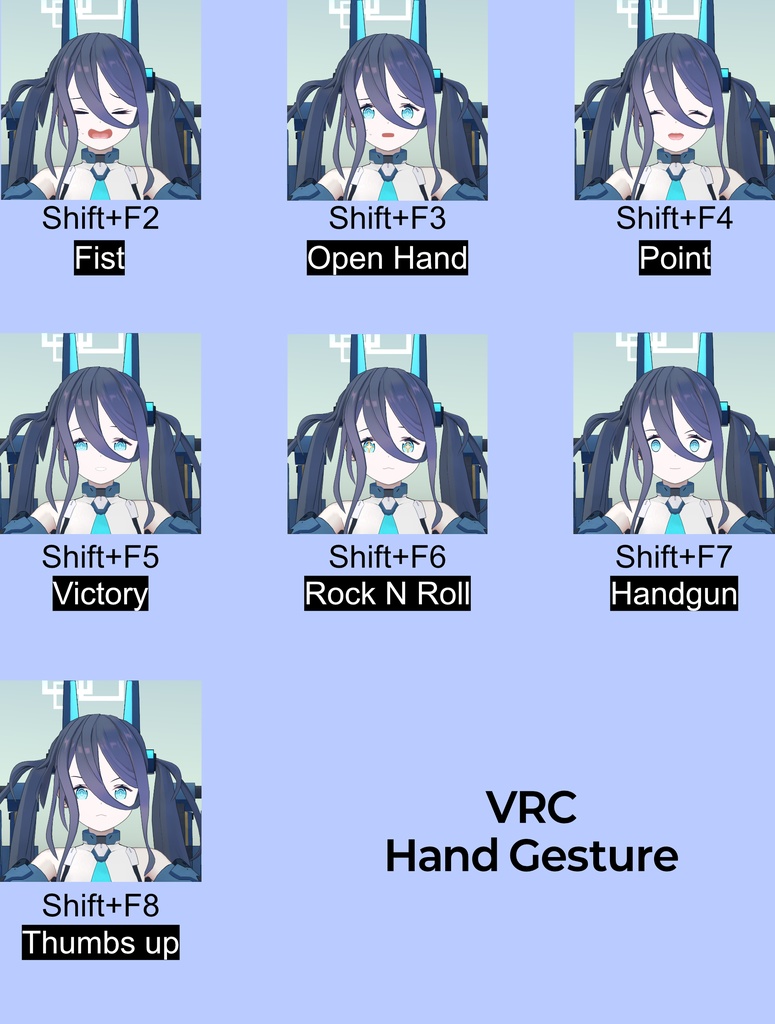 Tendou Aris (Armed) / Unity & VRChat用