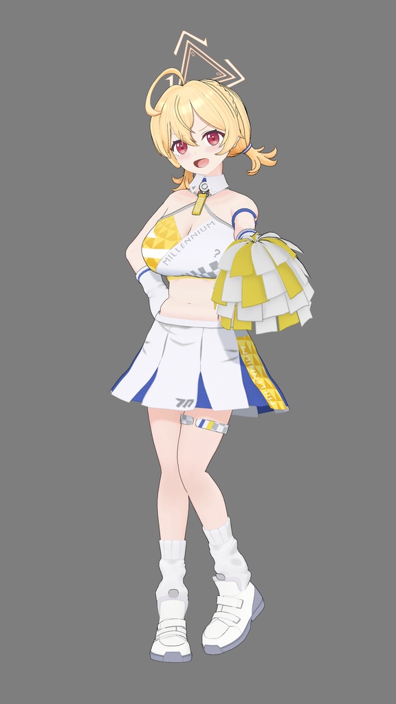 Toyomi Kotori (Cheerleader) / Unity & VRChat用