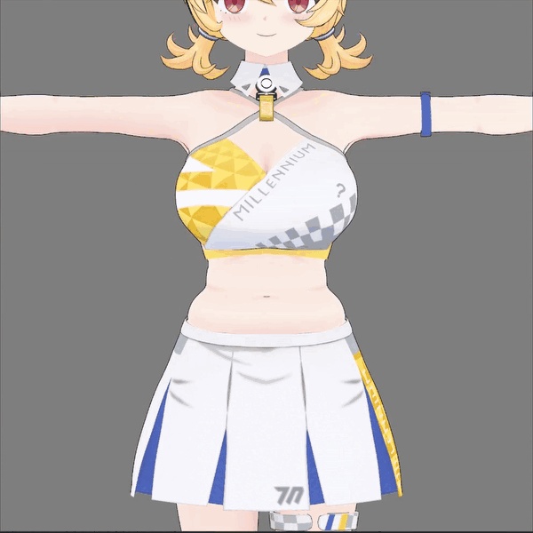 Toyomi Kotori (Cheerleader) / Unity & VRChat用