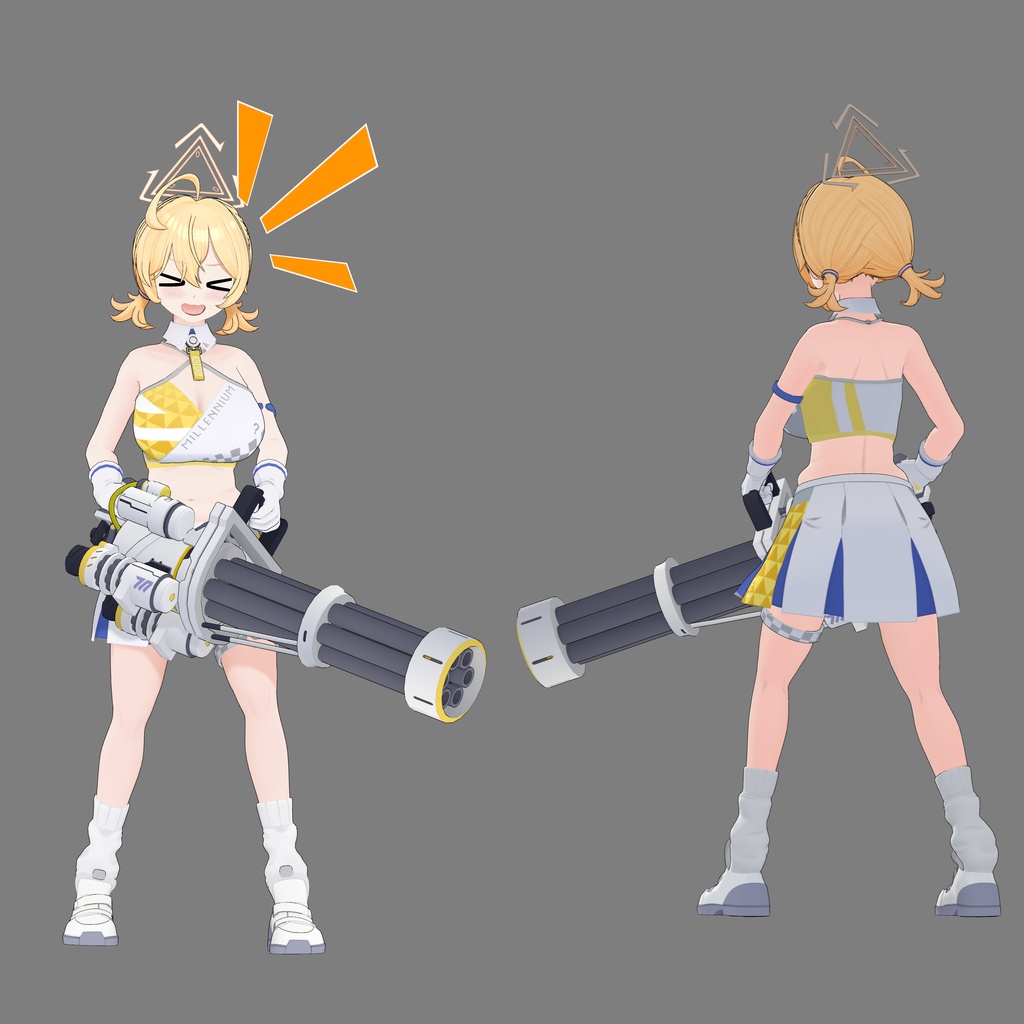 Toyomi Kotori (Cheerleader) / Unity & VRChat用
