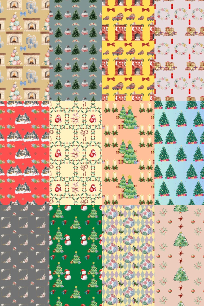 クリスマスカラー