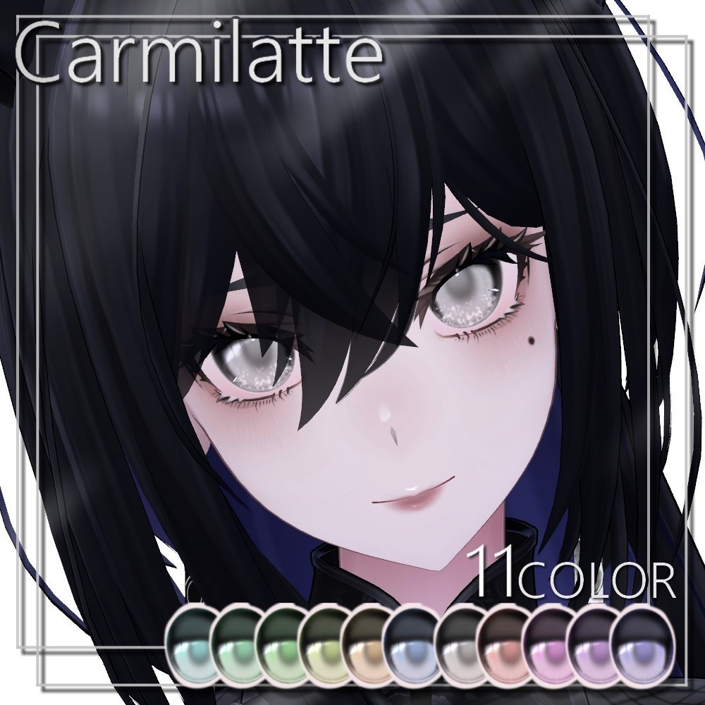 Carmilatte ＿eyeTexture＆makeupTexture【ラシュー シャLasyusha対応】