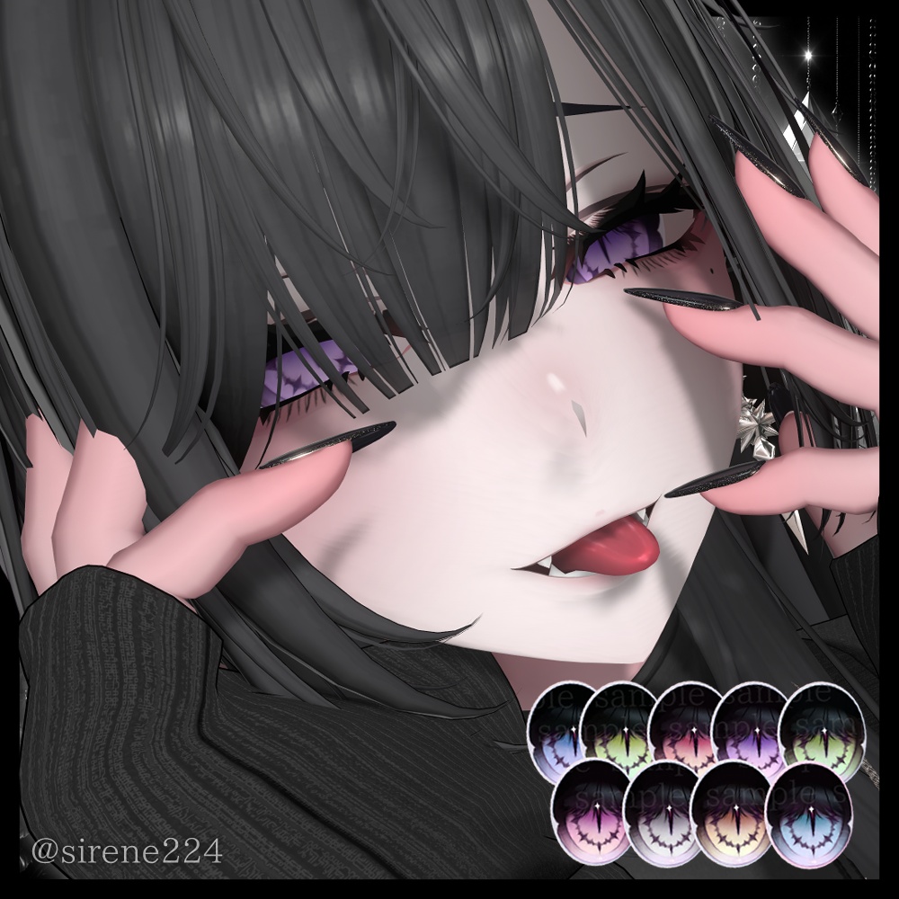 DIA LUXE_eyeTexture&makeupTexture【ラシュー シャLasyusha対応】