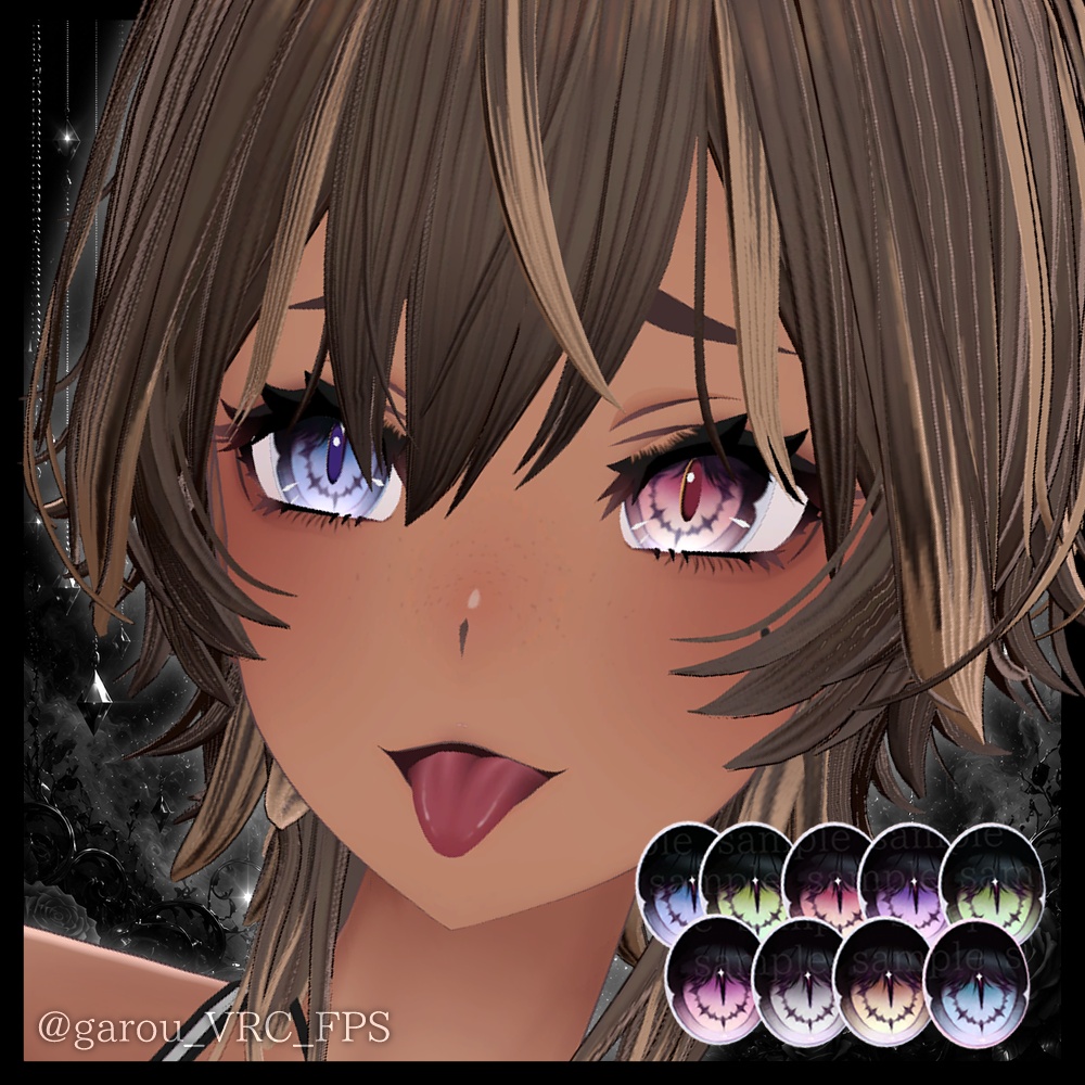 DIA LUXE_eyeTexture&makeupTexture【ラシュー シャLasyusha対応】