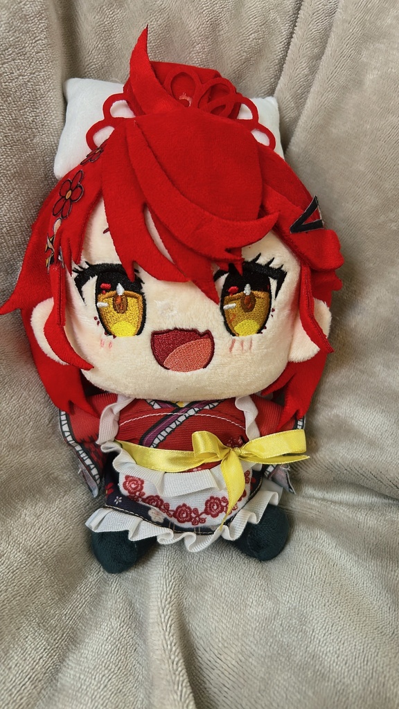 【活動2000日記念】あなたと一緒!あずきちゃんぬいぐるみ【#早乙女あずき】※受注生産商品:8/27ごろまで