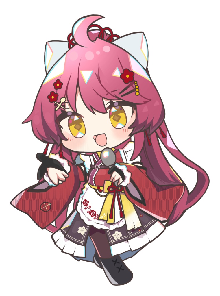 あずきちゃん看板娘SDアクキー