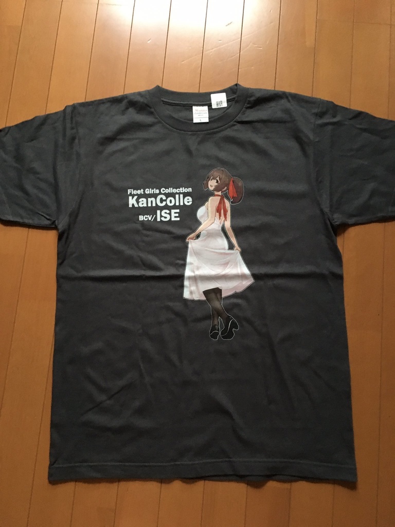 伊勢 艦これ10周年Tシャツ
