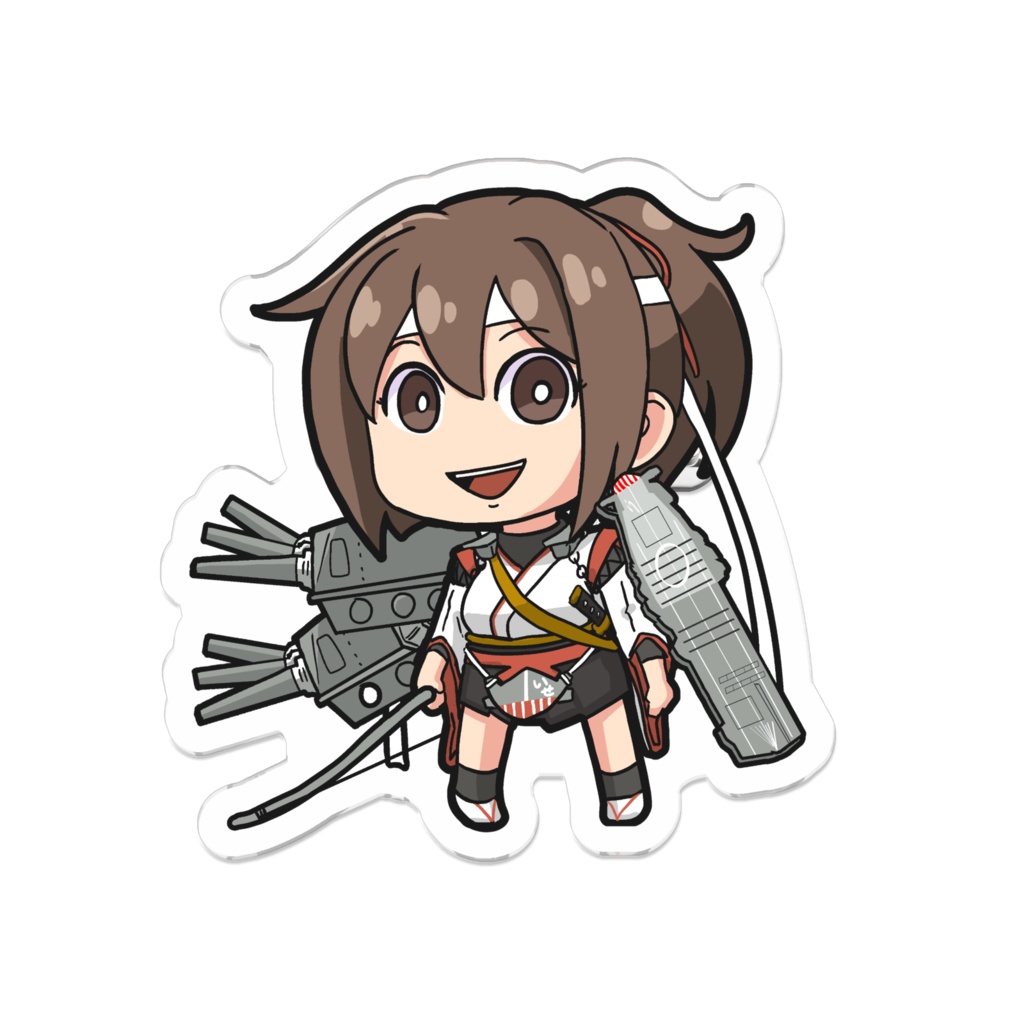 伊勢改二 アクリルバッジ