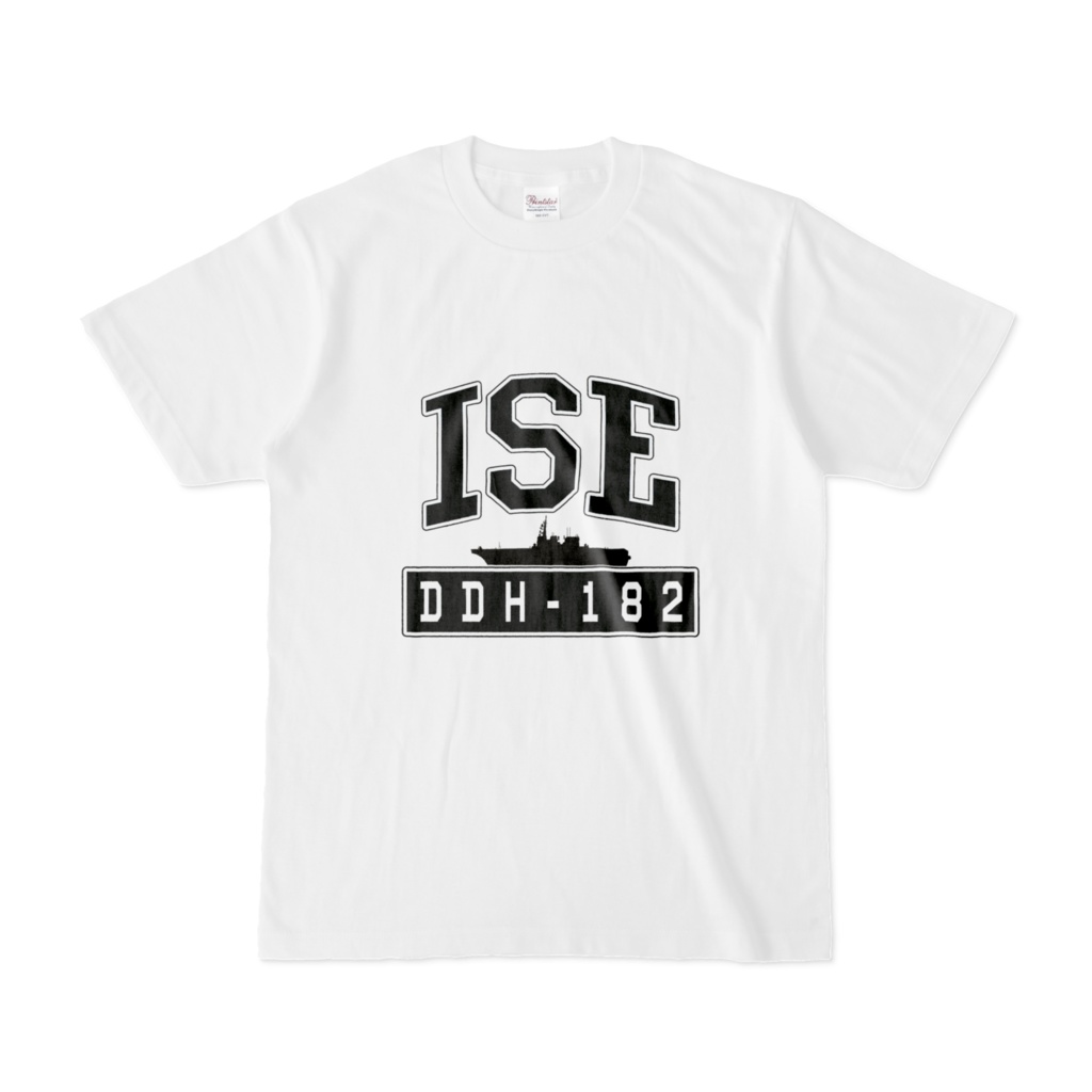 ISE Tシャツ モノクロ