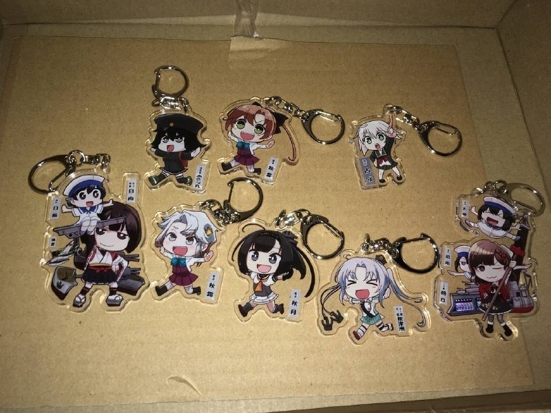 SD あきつ丸 アクリルキーホルダー