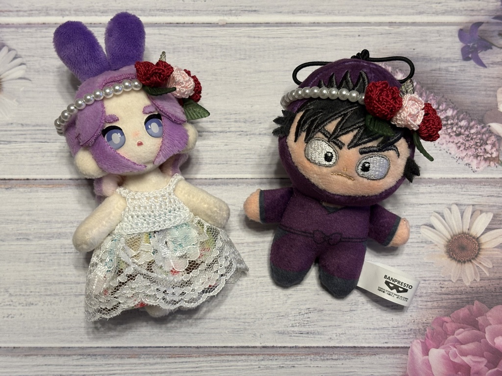 花かんむり(ぷにみお、ほわぬいサイズ)