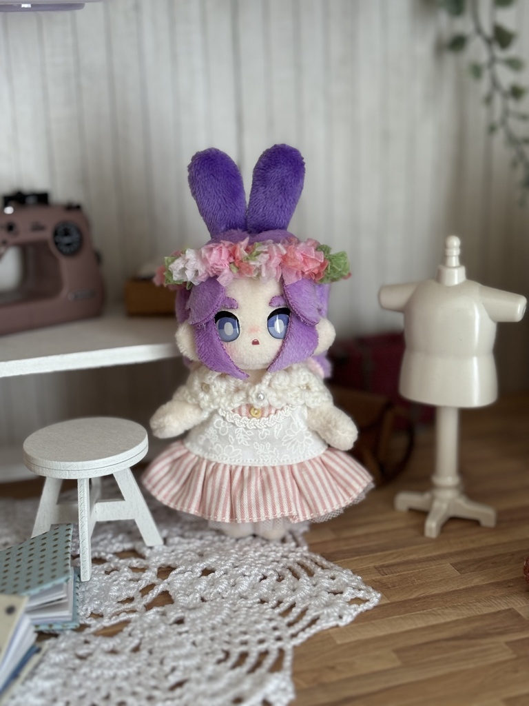 花かんむり（ぷにみお、ほわぬいサイズ）