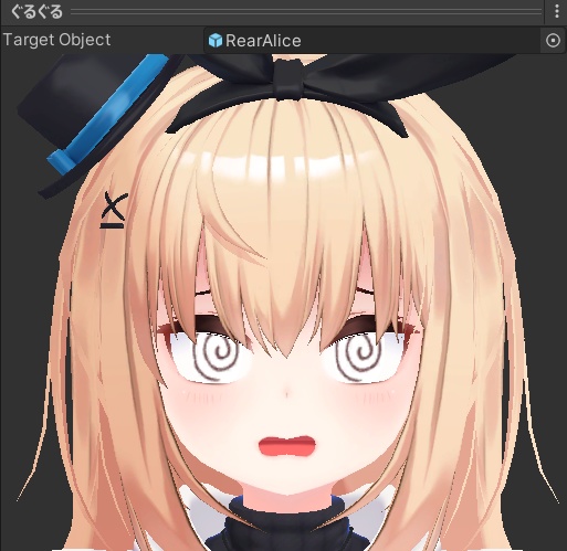 【FREE/無料】リア-アリス用表情 13種