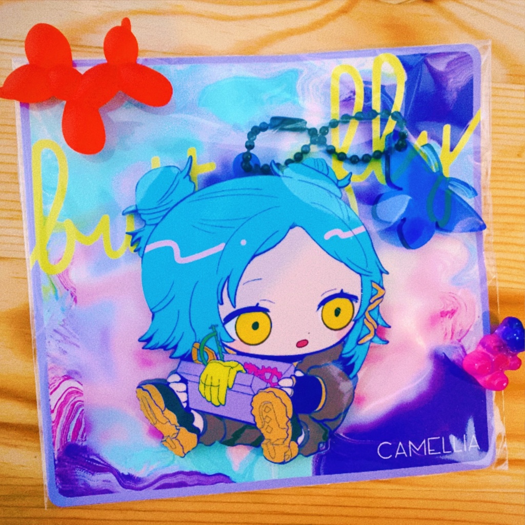 アオバタフライネアチャンアクキー