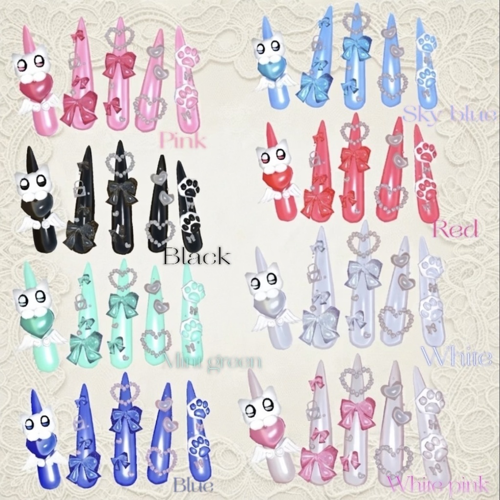 【MA対応】Cat♡Drops Nail ちゅるん肉球ネイル