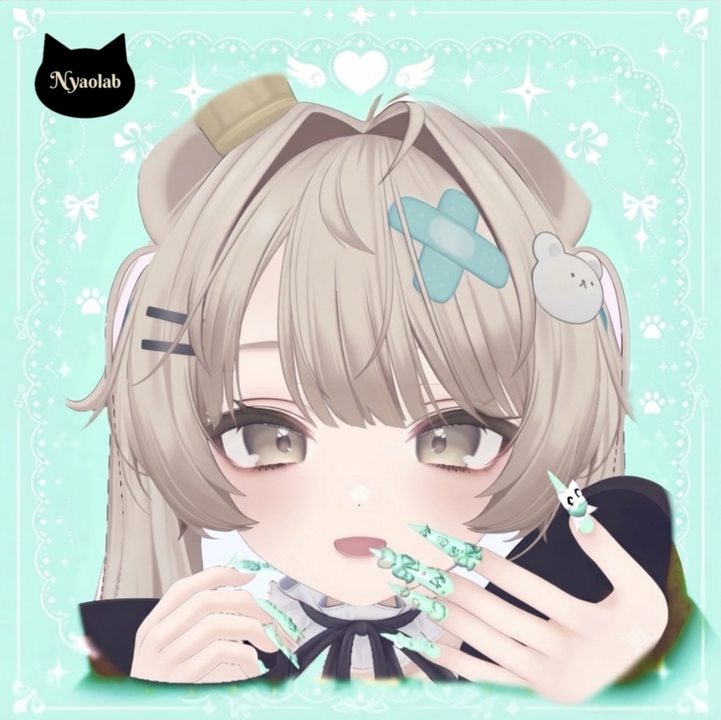 【MA対応】Cat♡Drops Nail ちゅるん肉球ネイル