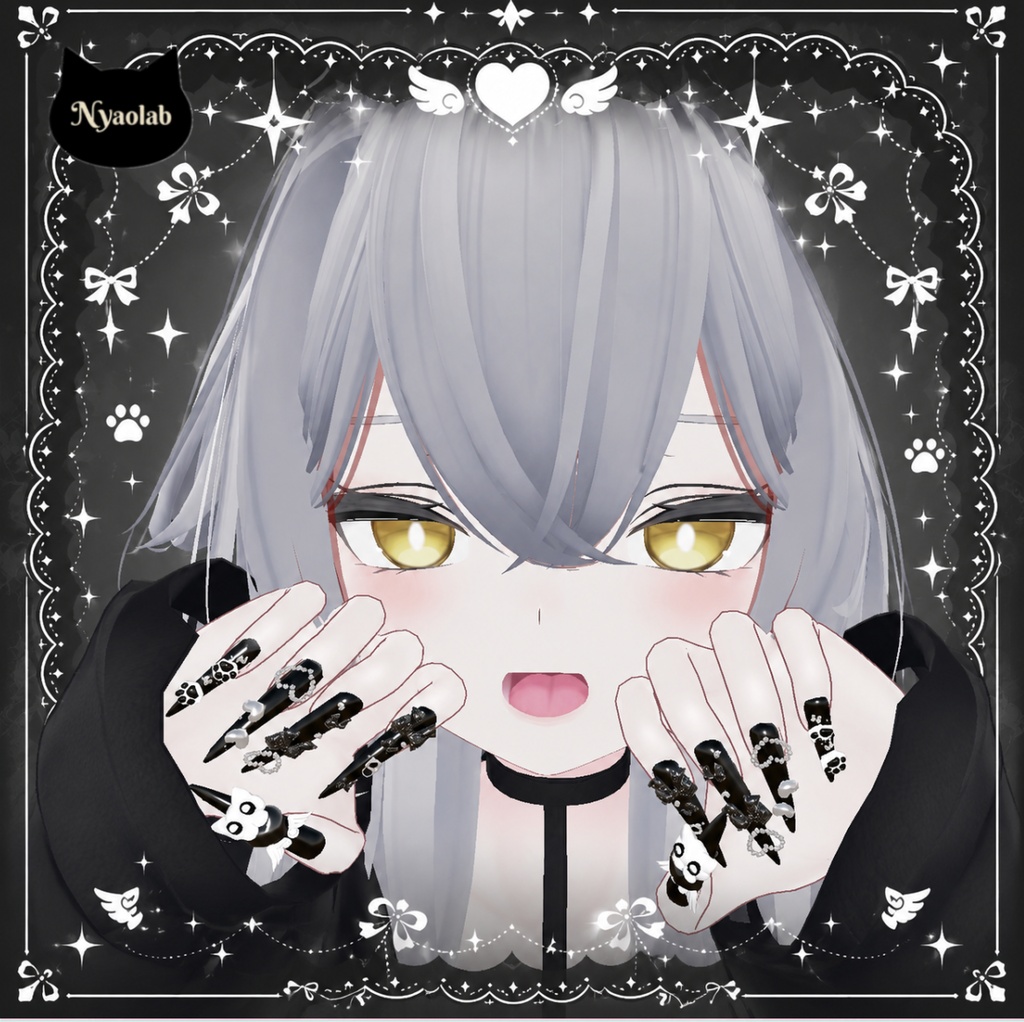 【MA対応】Cat♡Drops Nail ちゅるん肉球ネイル