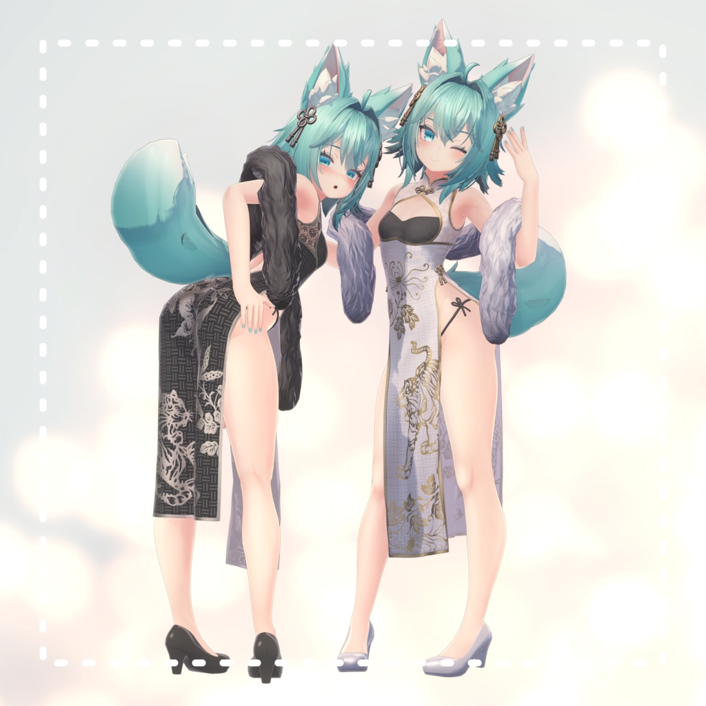 Rindo『竜胆』チャイナドレス China Dress