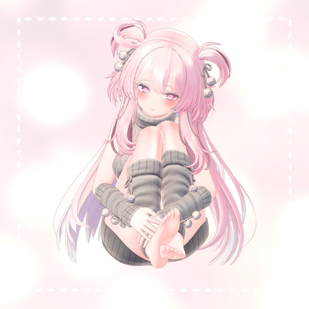 Selestia『セレスティア PB』例のセーター Open back sweater