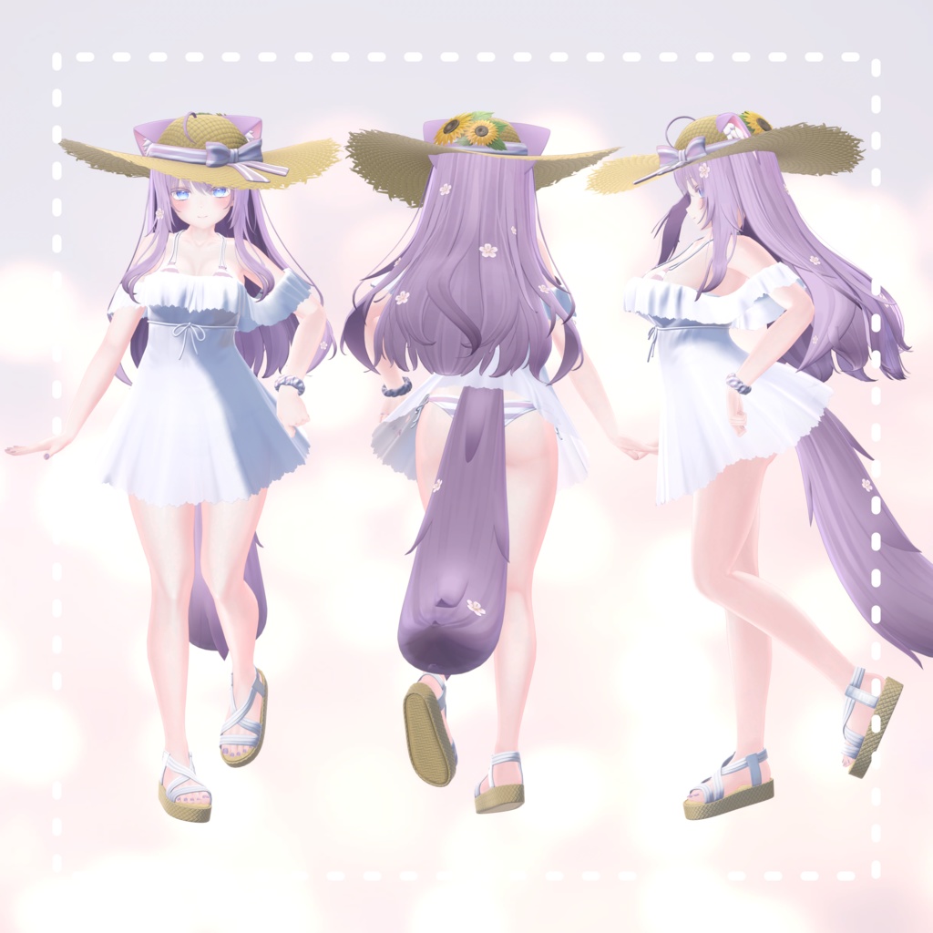 Moe『萌』 サマードレス Summer Dress