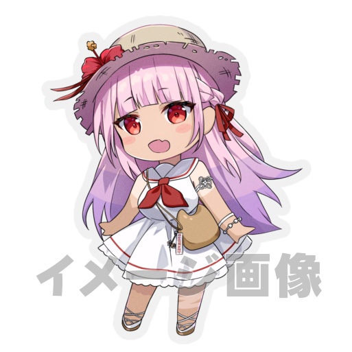 限定復刻ミニキャラアクキー（人間擬態日焼けver.）