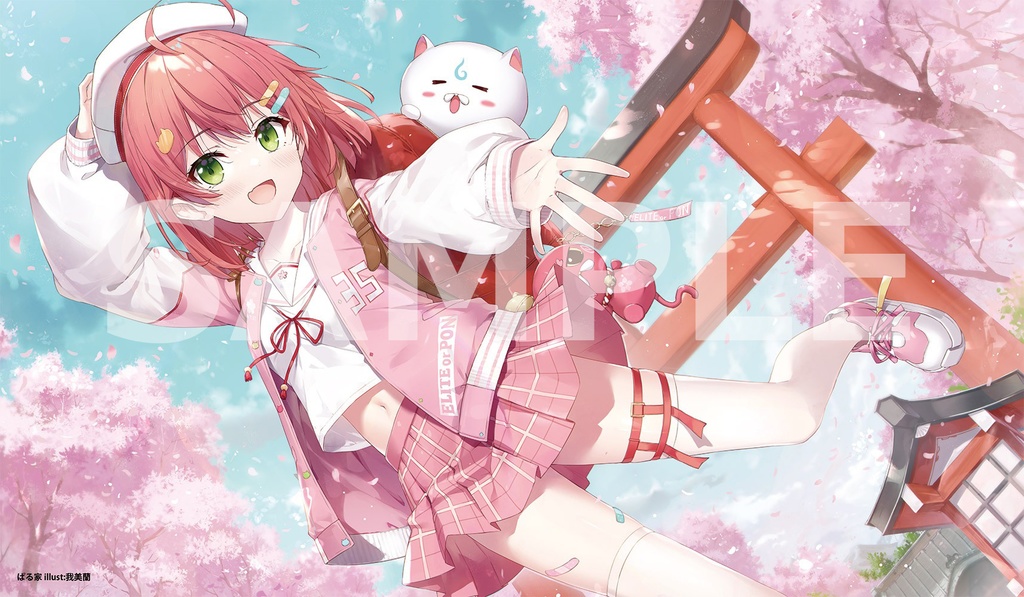 【プレイマット】コミ1☆26 みこち（illust:我美蘭様）