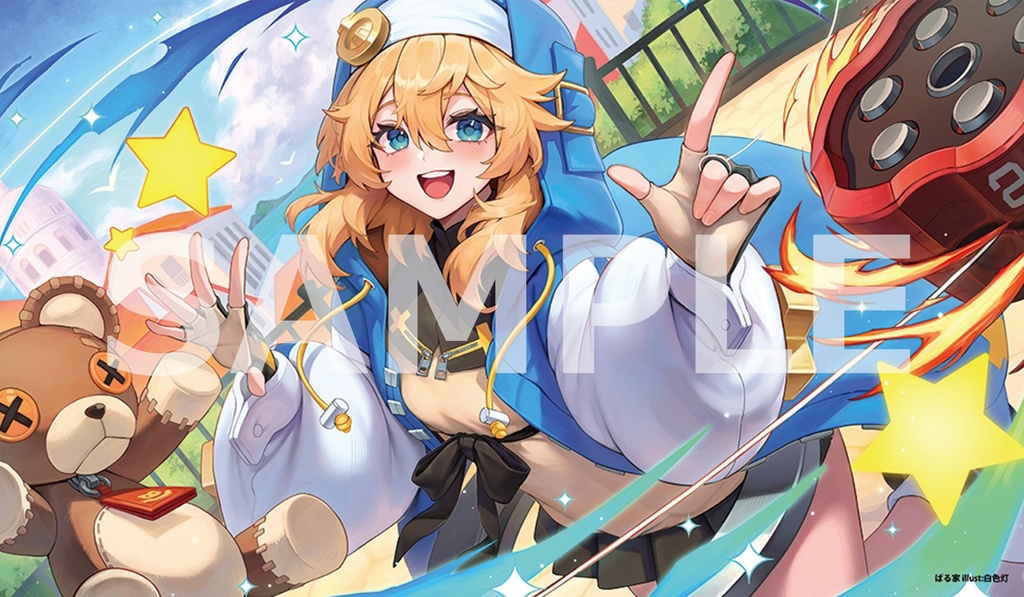 【プレイマット】C106ブリジット（illust:白色灯）