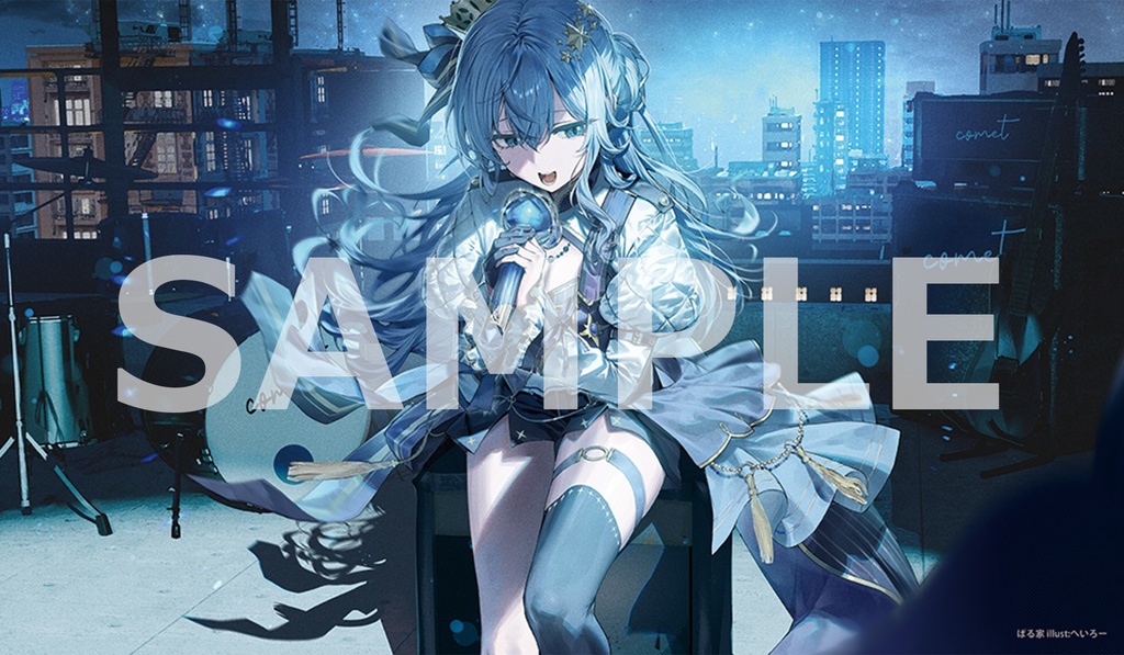 【プレイマット】C106すいせい（illust:へいろー）