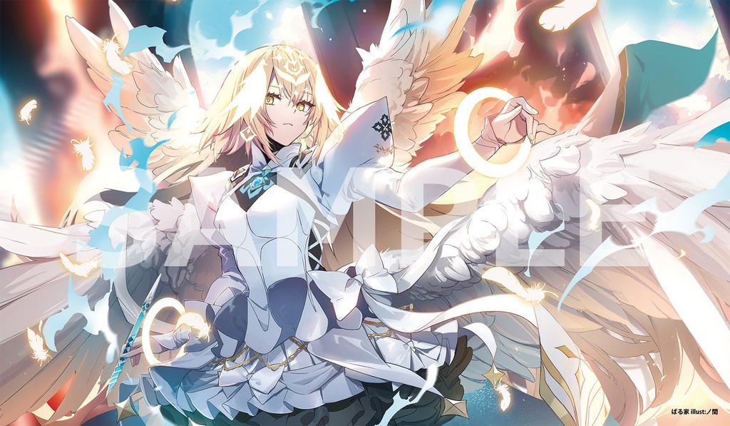 【プレイマット】コミ1☆27 メタトロンジャンヌ（illust:ノ間様）