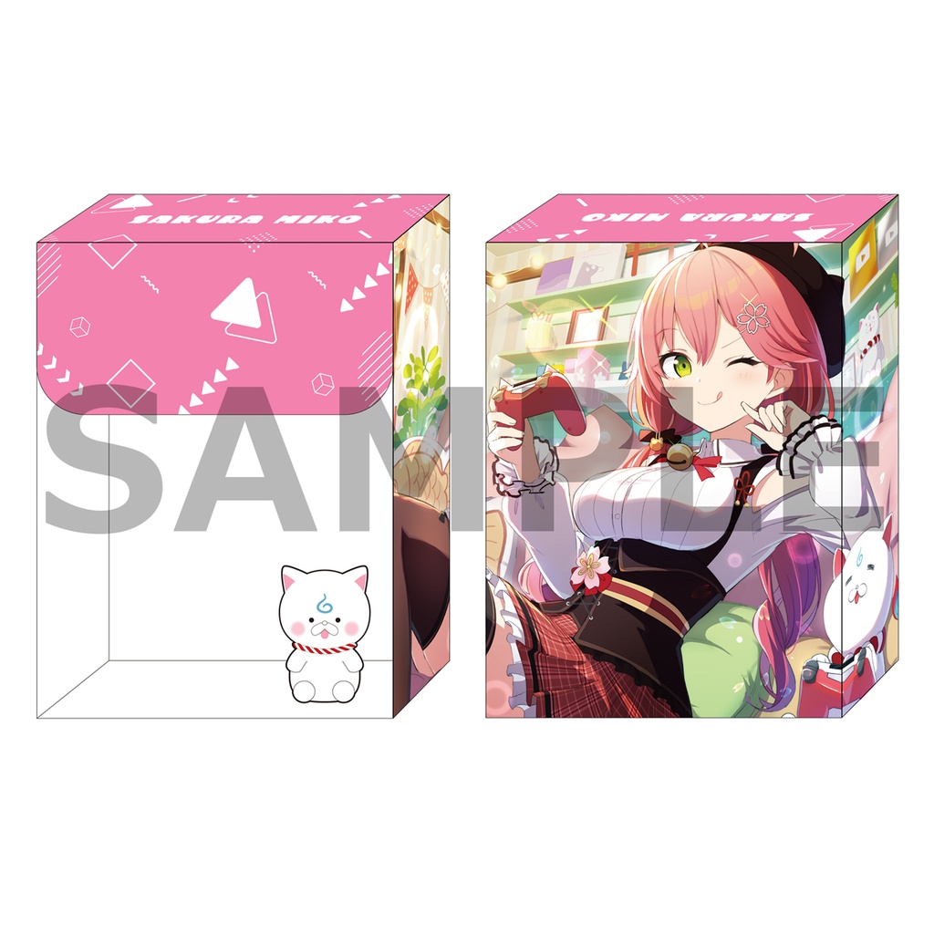 【デッキケース】コミ1☆26みこち（illust:伍長様）