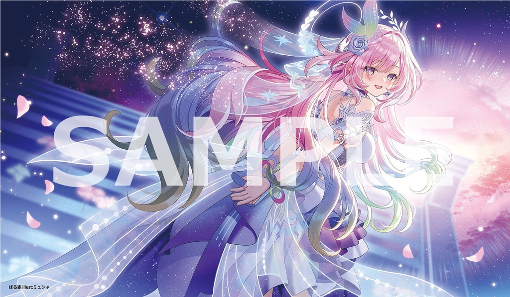 【プレイマット】コミ1☆29キュレネ（illust:ミュシャ様）