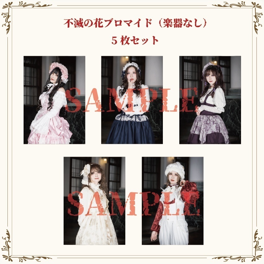 【通販限定セット】『不滅の花』ブロマイド5枚セット