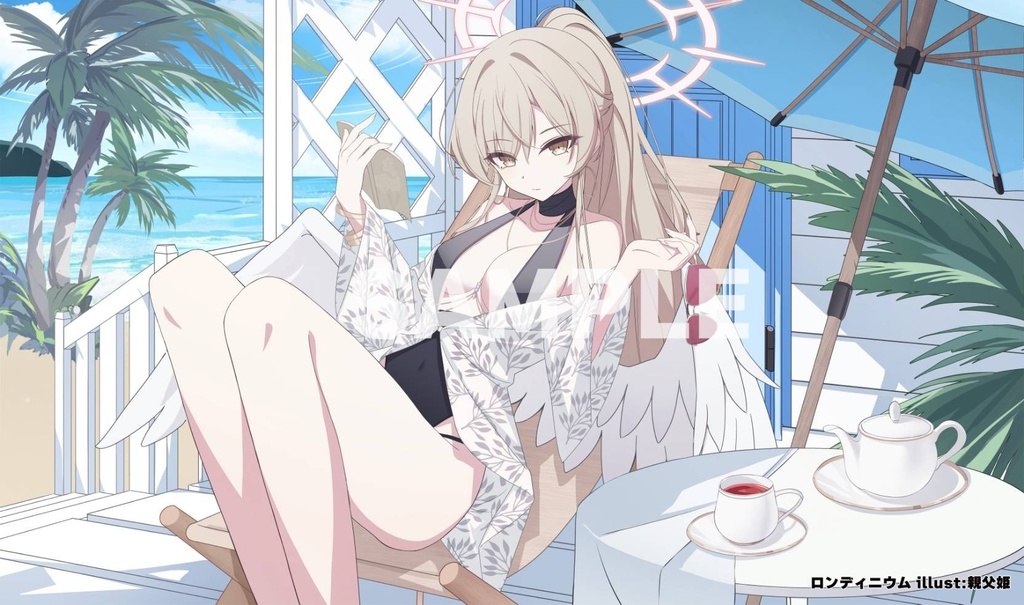 【新作】水着ナギサ プレイマット