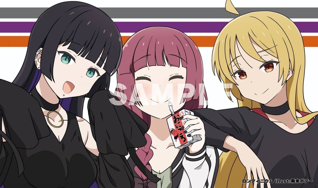 【旧作】きくり&星歌&PA 大人三人組 プレイマット