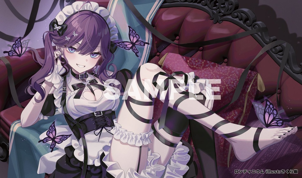 【旧作】C107 賀陽燐羽 プレイマット