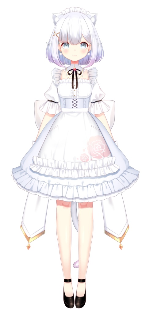 【Live2Dモデル】カスタムできる猫耳メイドちゃん2