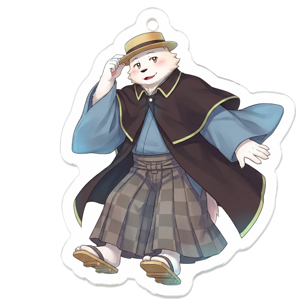 咲山ナギ アクリルキーホルダー（main visual）