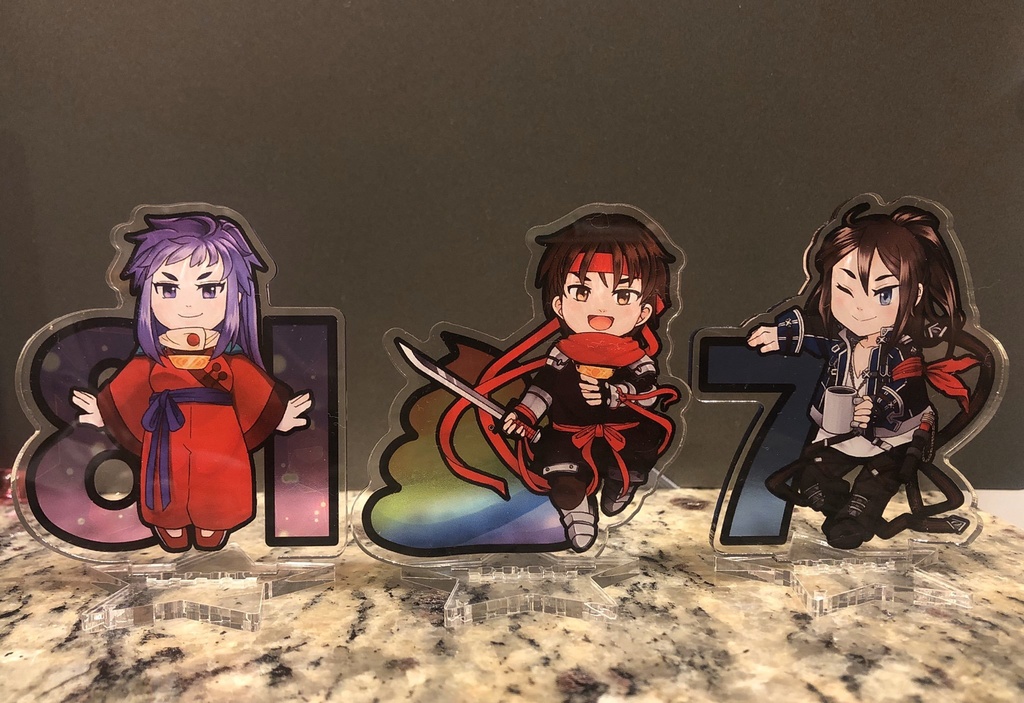 「ククル&81↔18」アクリルフィギュアスタンド