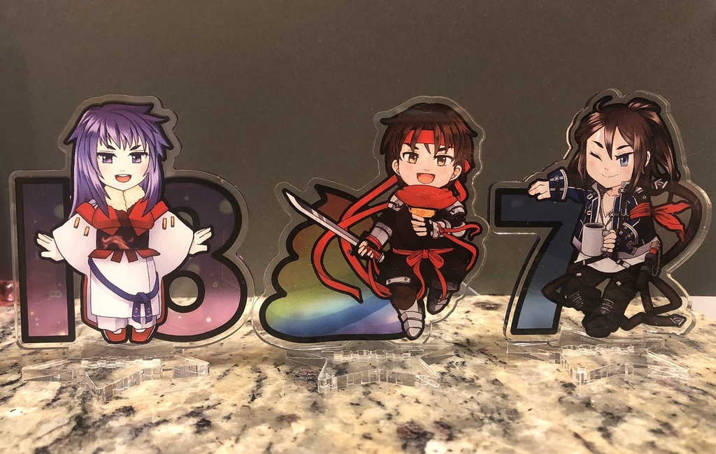 「ククル&81↔18」アクリルフィギュアスタンド