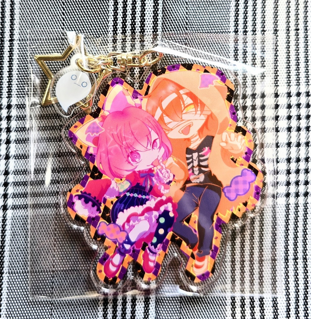 えむ彰ハロウィンアクキー