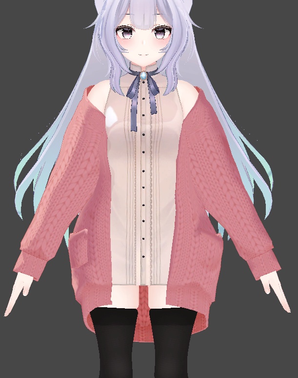 【PB対応】ダボダボカーディガン for Wolferia