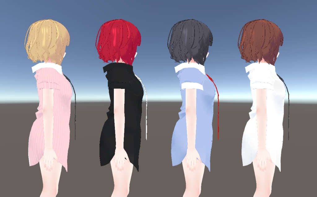 シャツワンピース for Wolferia