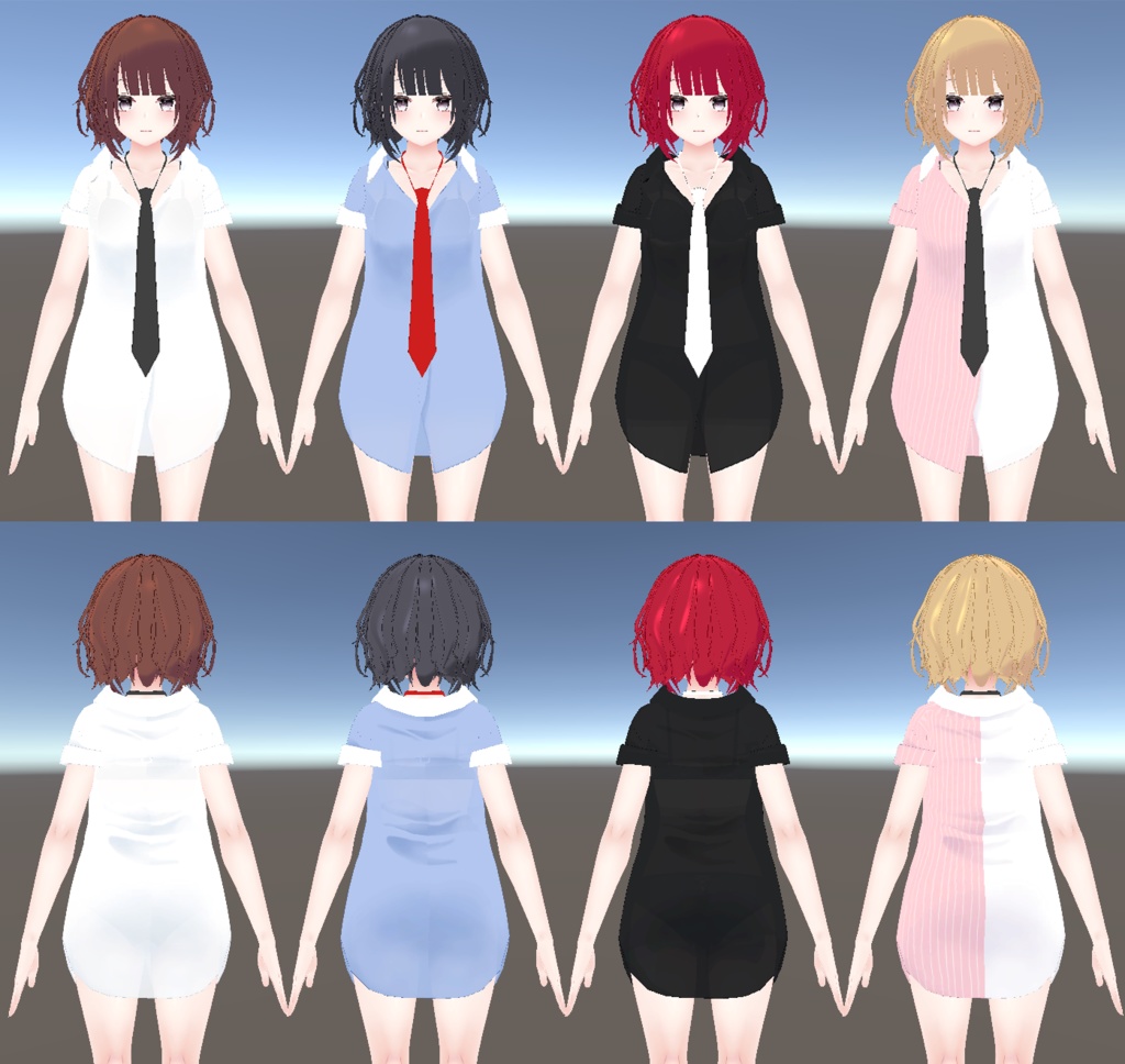 シャツワンピース for ここあ