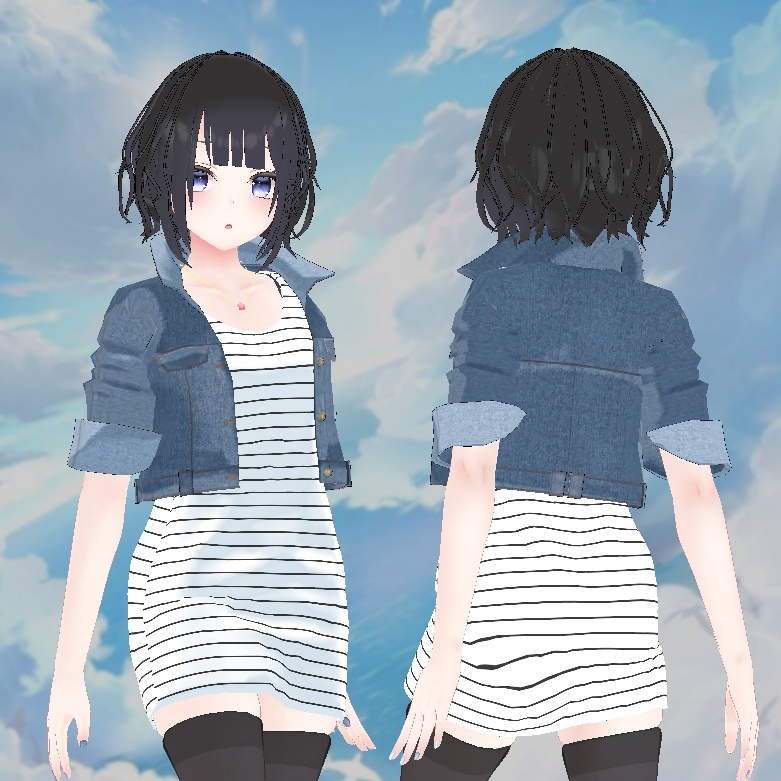 デニムジャケット for Wolferia