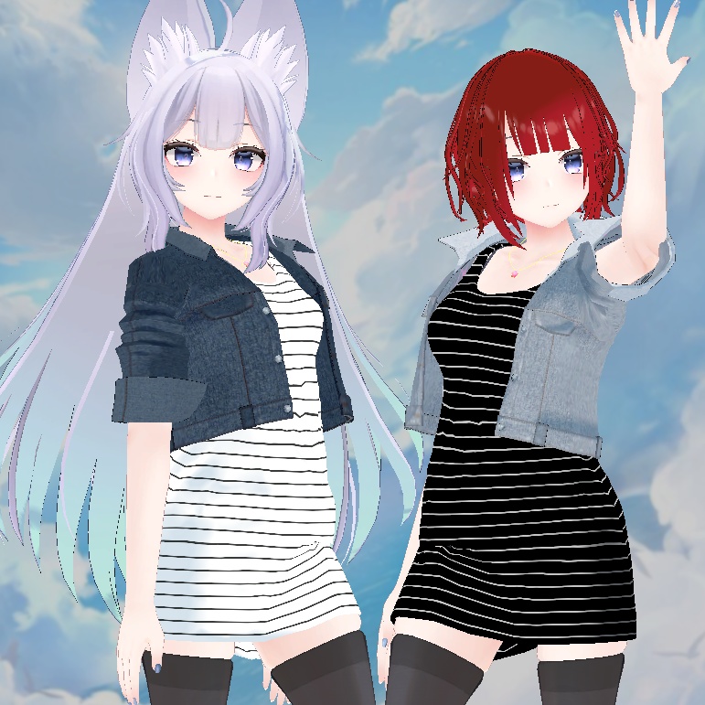 デニムジャケット for Wolferia