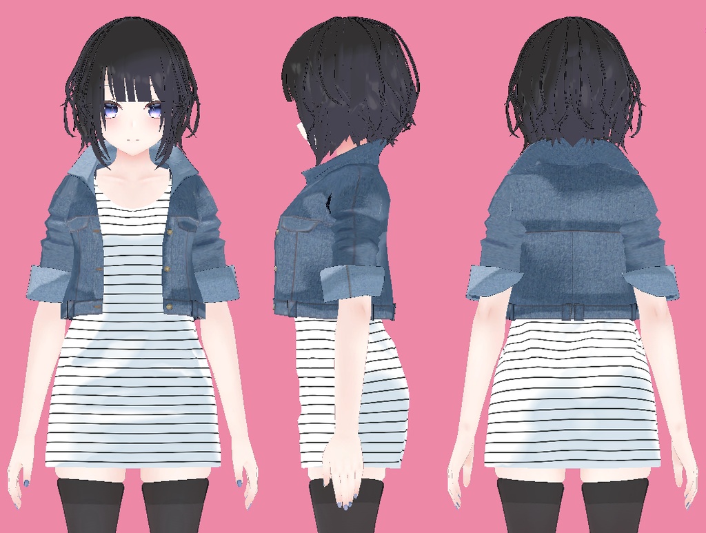 デニムジャケット for Wolferia