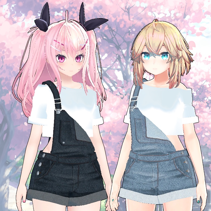 【PB, 8アバター対応】オーバーオール