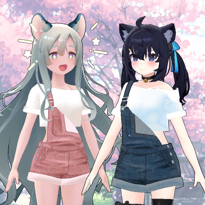 【PB, 6アバター対応】オーバーオール