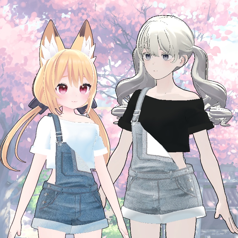 【PB, 6アバター対応】オーバーオール