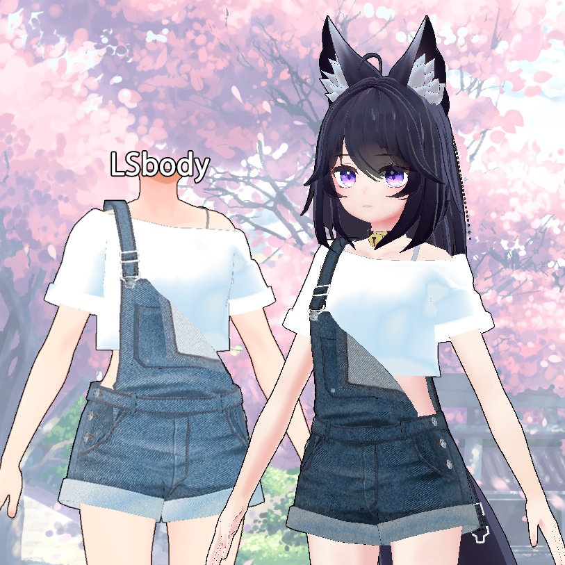 【PB, 6アバター対応】オーバーオール